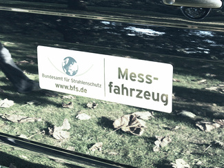 Messfahrzeug des BfS